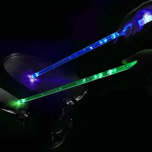Bonito diseño <span class=keywords><strong>5A</strong></span> LED acrílico Drum Stick colorido fresco intermitente puesta en escena Stick accesorios para instrumentos que funcionan con pilas - Product Image 4