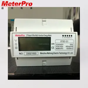 Contador digital inteligente trifásico, multímetro de energia medidor MODBUS-RTU