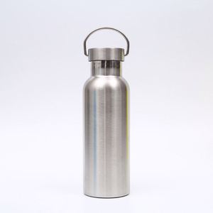 Bouteille d'eau isotherme Huashanqi élégante en acier inoxydable à large ouverture - Grande capacité, portable et prête pour la randonnée en extérieur - Product Image 1