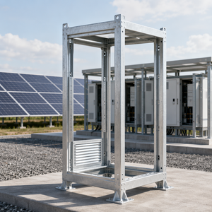 Base de Plataforma para Inversor Fotovoltaico de Acero Inoxidable SS304 Soldado, Estructura de Soporte Galvanizada en Caliente, Fabricación Personalizada OEM/ODM - Product Image 6