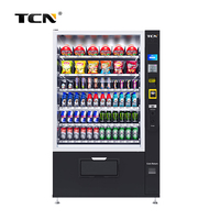 Distributeur automatique de boissons, de collations et d'aliments TCN Wholesale avec paiement par carte de crédit pour centre commercial et bureau