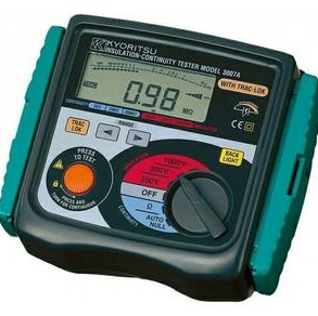 เครื่องทดสอบฉนวนไฟฟ้าดิจิตอล Kyoritsu KEW 3007A ของแท้ ขายดี 250V/500V/1000V 2000M ทดสอบความต่อเนื่อง 200mA CAT III 300V - Product Image 1