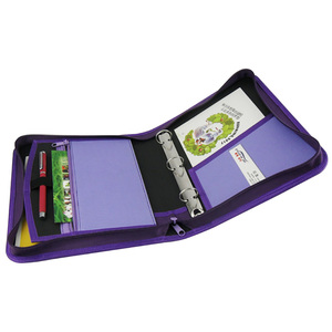 <span class=keywords><strong>Agenda</strong></span> Moderna Personalizada A5 con Cubierta de Lentejuelas, Carpeta con 3 Anillas, Cierre y Portapapeles - Product Image 3
