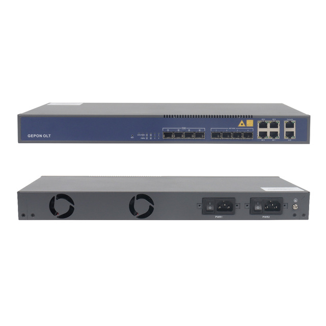 High Quality EPON OLT 4 Port for FTTH Project GEPON OLT