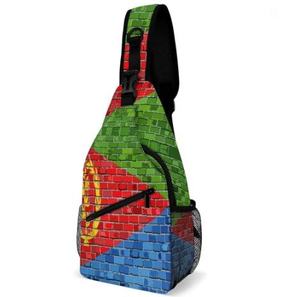 Drapeau de l'Érythrée Sac à bandoulière personnalisé de haute qualité Sacs à dos à bandoulière - Product Image 1