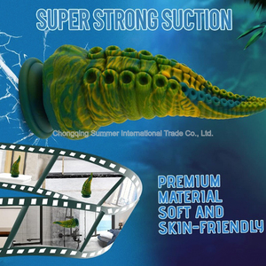 夏のATMLL-004工場卸売モンスター吸引カップリアルディルドゲイメンズセックスGスポットディルドバットプラグファンタジータコ - Product Image 5