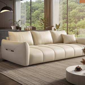 أريكة عصرية لغرفة المعيشة بأسعار المصنع، ناعمة ومريحة ومقاومة للاتساخ، محشوة بالإسفنج عالي الكثافة، جودة موثوقة وراقية - Product Image 3