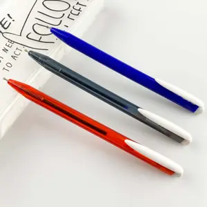 宝石中性透明中性笔塑料圆珠笔学校用品学生墨水笔
