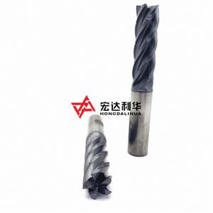 Fresas Indexables de Carburo de Tungsteno Cementado ISO, Planas, 4 Filos, HRC45/HRC55/HRC65 - Product Image 5