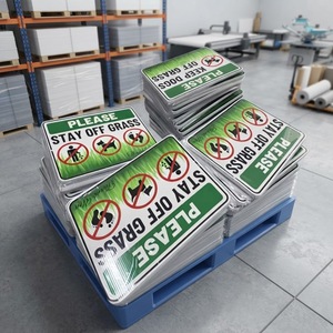 Panneaux de jardin personnalisés 18x24 avec piquets en H pour location, <span class=keywords><strong>maison</strong></span> à vendre, recrutement ou panneaux de jardin politiques - Product Image 1