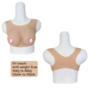 Pechos falsos <span class=keywords><strong>naturales</strong></span> artificiales para el cáncer de mama, formas de mama de silicona realistas para pacientes, rehabilitación postoperatoria - Product Image 2