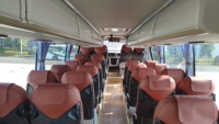 Venta caliente China FAST 6 Speed Transmission Caoch Bus en venta
