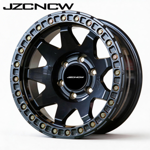 ล้อฟอร์จขอบล็อค JZCNCW ขนาด 17 นิ้ว 5x5 5x127 มม. 6x5.5 6x139.7 มม. สำหรับ U725 N300 XK50 N280 D40 31XX - Product Image 1