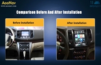 (bssy)Aoonav Autoradio 10,4 pouces pour Teana Cedric 2008-2012 Écran tactile vertical Android Navigation GPS Lecteur vidéo 128G