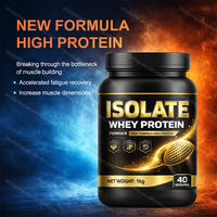 Poudre d'isolat de protéines de lactosérum, haute teneur en protéines, OEM ODM, étiquette privée, vente en gros, emballage personnalisé, complément nutritionnel sportif