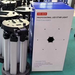 Aro de Luz LED de 26 Pulgadas con Forma de Estrella, 420 LED, para Selfies, Maquillaje y Fotografía, con Trípode, para Uso Profesional en Salones de Belleza y Estudios - Product Image 6
