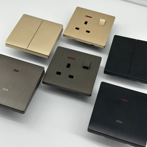 Hot bán tường thiết bị chuyển mạch và ổ cắm Dây Vẽ bảng điều chỉnh một Hai Ba bốn gang chuyển đổi nguồn cung cấp điện - Product Image 1