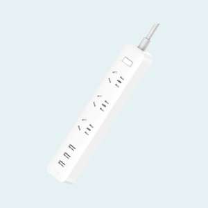 Mi 3 USB 2A soket pengisi daya cepat, Strip ekstensi daya untuk Xiaomi Youpin - Product Image 1