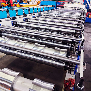 Machine de formage de tuiles de toit en acier trapézoïdal CE Xinnuo TR4, haute vitesse, largeur d'alimentation de 1200 mm - Product Image 3