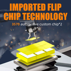 AKE V80 130W H1 Phares LED Haute luminosité 6000K 3570 Chip H1 Ampoule de phare LED <span class=keywords><strong>12V</strong></span> 13000Lm Luces Led H1 Phare LED H1 - Product Image 2