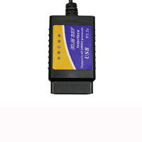 Cable de Interfaz USB B09 para ELM 327, OBD II a USB, Herramienta de Diagnóstico Automotriz, Lector de Códigos