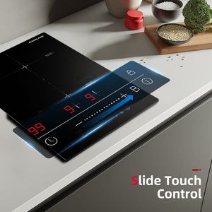<span class=keywords><strong>GASLAND</strong></span> IH30BF Table de cuisson électrique à induction encastrée à 2 brûleurs 3500W Booster Slide Touch Timer Child Lock 9 niveaux de puissance - Product Image 3