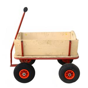 Chariot de plage pliable et portable à roulettes, grande capacité, chariot en bois, <span class=keywords><strong>poussette</strong></span> pour animaux de compagnie - Product Image 3