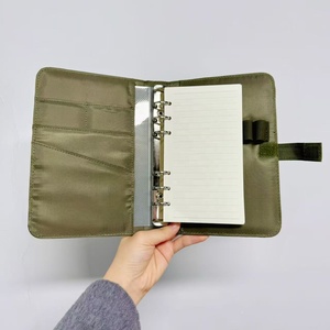 Carnet à spirales personnalisé, tissu <span class=keywords><strong>Oxford</strong></span> imperméable, bloc-notes à feuilles mobiles, couverture de carnet à spirales amovible, pour cadeau - Product Image 1