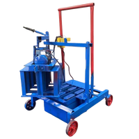 Machine à fabriquer des briques mobiles à haute efficacité, modèle 2-45, machine à blocs de béton vibrante pour chantier de construction