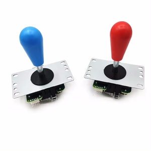 Accessoire de jeu d'arcade : Joystick de style Sanwa avec boule ovale 5 broches, Joystick de combat Sanwa JAMMA pour machine <span class=keywords><strong>à</strong></span> monnayeur - Product Image 4