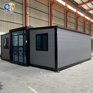 Casa Contenedor Portátil Prefabricada Personalizada de 20 y 40 Pies, Expandible, con 5 Dormitorios, Estructura Prefabricada, Tipo <span class=keywords><strong>Granny</strong></span> Flat - Product Image 1