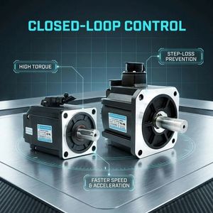 Motor Servo de Alto Rendimiento 220V 3000-5000RPM IP67, Motores y Controladores Servo AC de 100W-2.6KW, Kit de Controladores de Motor Servo AC <span class=keywords><strong>para</strong></span> Robot - Product Image 3