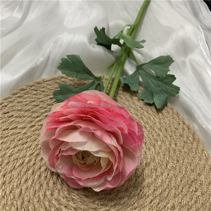 Ranúnculos Artificiales Realistas al Tacto, Flores Rosadas al por Mayor para Arreglos Florales, Decoración de Mesa para Bodas y Hogar - Product Image 1