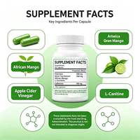 Produit le plus vendu : Compléments alimentaires minceur en capsules avec mélange exclusif, stimule l'attention et les performances physiques
