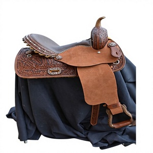 Good Quality Genuine Leather Horse Saddle For Riding Accessories Water Resistance Affordable Price In Stock Sustainable - Product Image 1