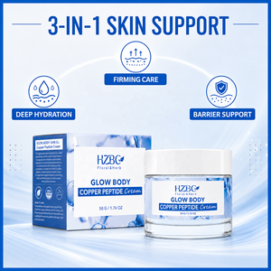 <span class=keywords><strong>Crema</strong></span> <span class=keywords><strong>Viso</strong></span> OEM GHK-Cu Peptidi di Rame Antietà Rassodante Idratante con Acido Ialuronico <span class=keywords><strong>per</strong></span> Riduzione Rughe e Riparazione della Pelle - Product Image 2