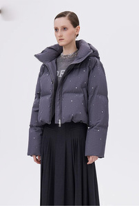 Veste matelassée canadienne Moose Knuckles pour femmes, manteaux en duvet pour l'hiver, The Face avec capuche, vestes pour femmes, <span class=keywords><strong>goose</strong></span> - Product Image 2