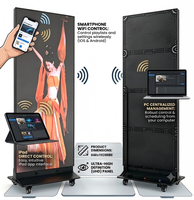 Pantalla LED Digital Inteligente con Control WiFi IP65, P2.5, para Interiores, de Pie, 640x1920mm