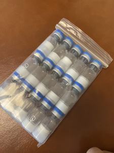 Nhà Máy Bán buôn 100U loại bỏ nếp nhăn bột đông khô cho trán và nếp nhăn trên khuôn mặt - Product Image 3