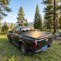 Couverture de benne de camion robuste et résistante à l'usure, couverture de benne de pick-up sécurisée pour le stockage de marchandises pour Ford F150