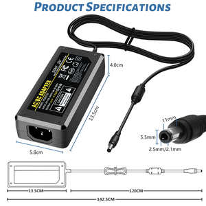 5V 16V 24 V 1Amp 2A 3A 4A 5A 6A <span class=keywords><strong>Adaptador</strong></span> de corriente 24v4amp Ac Dc <span class=keywords><strong>Adaptador</strong></span> de corriente 24 V 4a Fuente de alimentación <span class=keywords><strong>Adaptador</strong></span> de 24 voltios y 4 amperios - Product Image 4