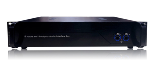 Высококачественный 16-канальный аудиоинтерфейс с XLR-выходами, пассивными предусилителями и металлическим корпусом - Product Image 2