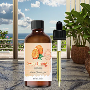 Olio Essenziale di Arancia Dolce 100% Naturale di Grado Alimentare per Aromatizzante di Dentifricio, Bevande, Caramelle, Cioccolato e Biscotti - Product Image 6