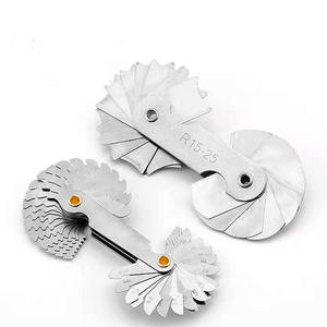 Интегрированный метрический и дюймовый резьбовой калибр 55/60 градусов, образец резьбы, калибр для измерения шага резьбы, другие ручные инструменты - Product Image 1