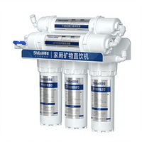 Système d'ultrafiltration d'eau potable domestique à 5 étages, 0,01 micron, sous l'évier