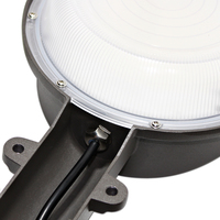 Lampe LED murale en alliage d'aluminium certifiée ETL, étanche IP65, avec garantie DLC de 5 à 7 ans, 35W/70W, 120° de faisceau, fonction crépuscule-aube