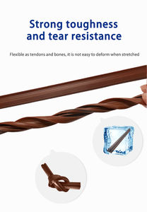 Anpassbarer U-förmiger Kantens chutz Flexibler TPE-trimm barer Boden dichtung streifen mit Schneid verarbeitung service - Product Image 5