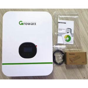 Inversor <span class=keywords><strong>Solar</strong></span> Híbrido Growatt SPF 3000TL HVM, Inversor Fotovoltaico Fuera de la Red, 5000TL HVM DC 24V 48V, Precio del Inversor para el Hogar - Product Image 1