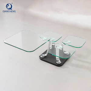 Qiancheng nối dài tiết kiệm không gian centre Bảng đồ nội thất Trung Quốc nhà sản xuất đa chức năng xoay cà phê sofa bên bảng - Product Image 4