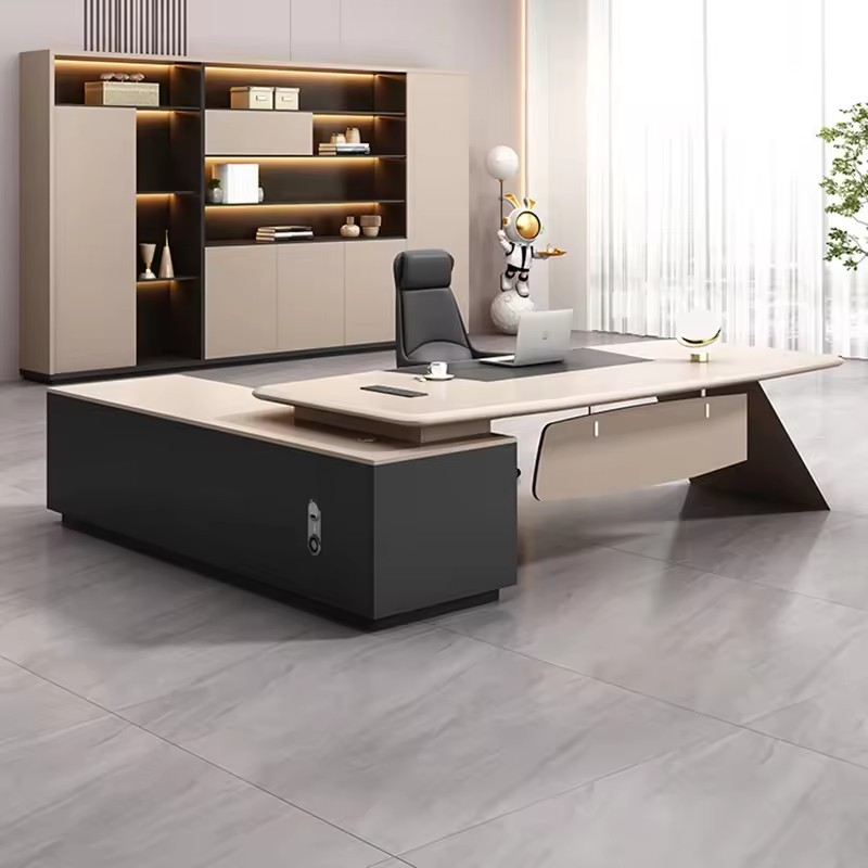 Modern Luxury Executive Office Desk for